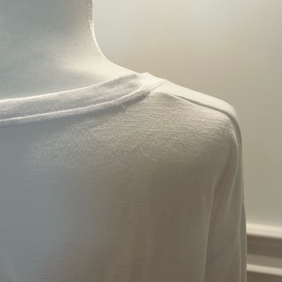 White Athleta backless T size XS - Picture 8 of 11